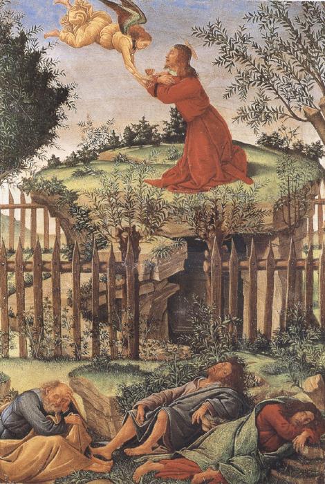 prayer in the Garden (mk36), Sandro Botticelli